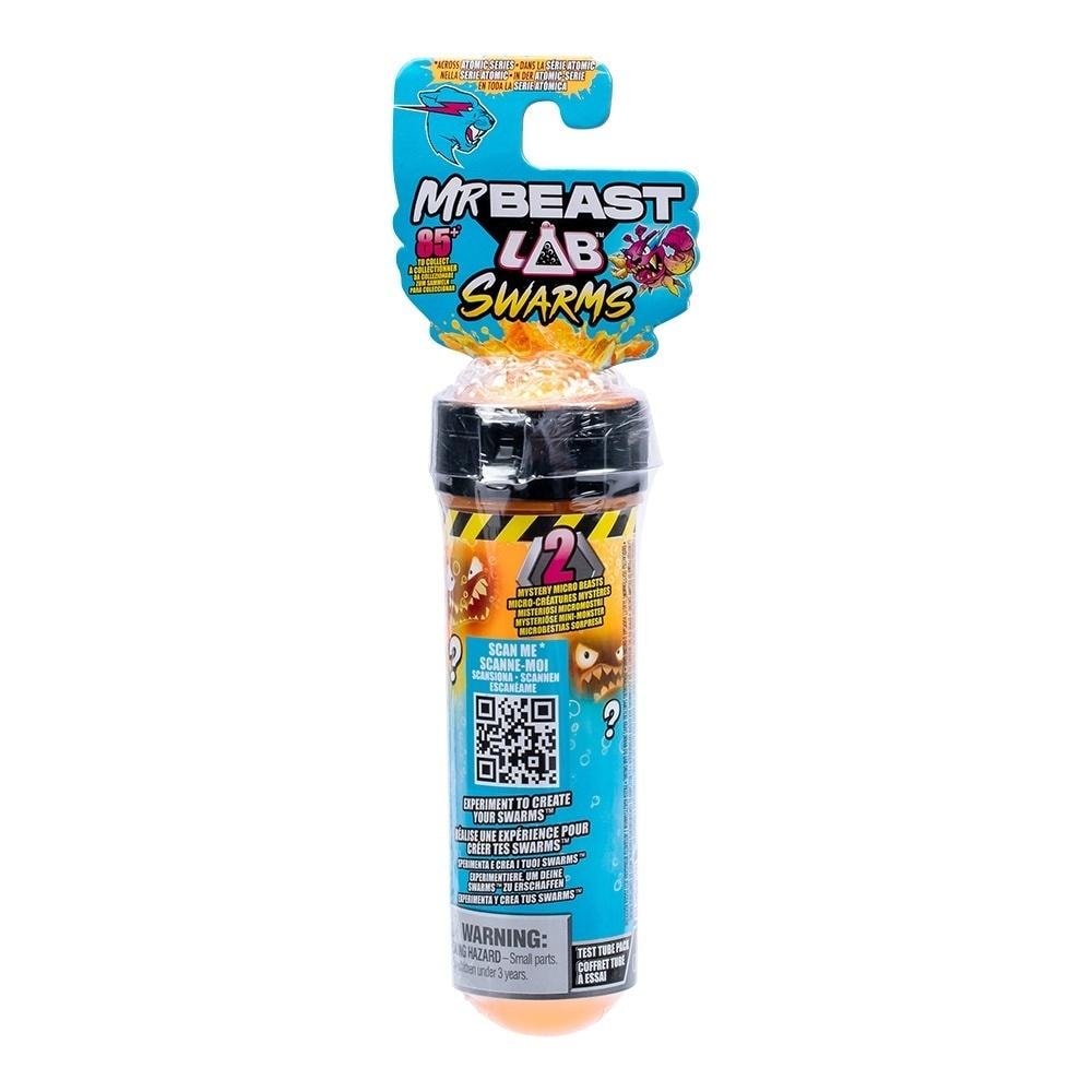 Mr Beast Lab - Swarm Tube 2-pack - discover mini beast figures!