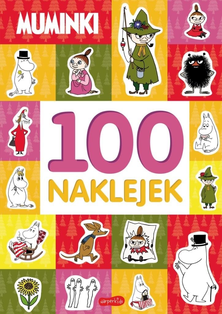 Moomins. 100 stickers - book with tasks and stickers
