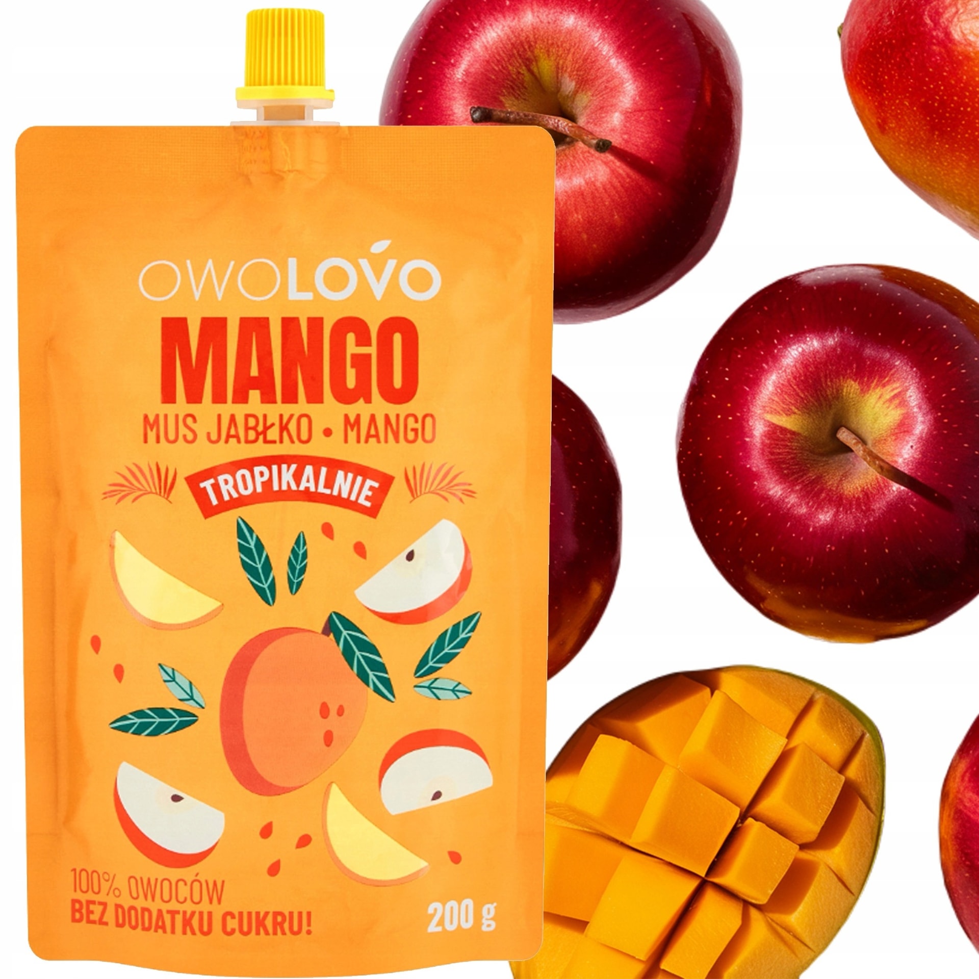 Owolovo Apple-Mango Puree - healthy snack for your child