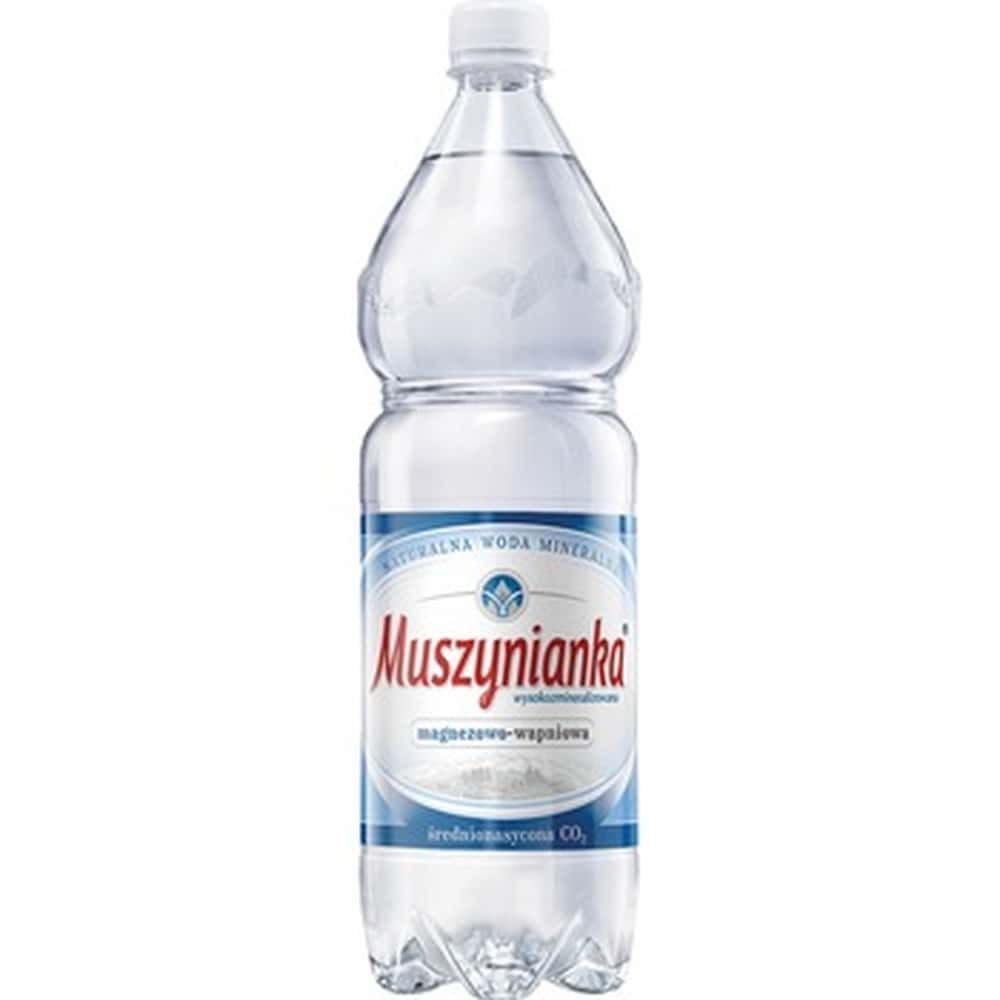 Muszynianka Sparkling Water 1.5L - daily refreshment