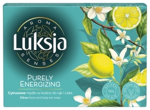 Luksja Energizing Soap Bar 90g - for energy and freshness