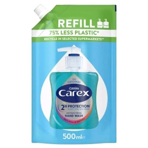 Carex Antibacterial Liquid Soap - 500 ml refill for the whole family
