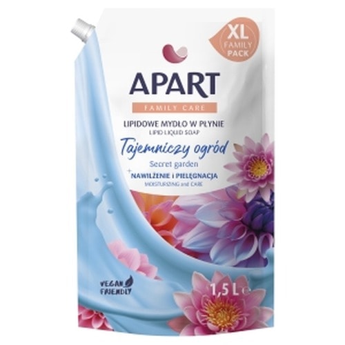Apart Liquid Soap Fresh Care Mysterious Garden - Refill 1.5L
