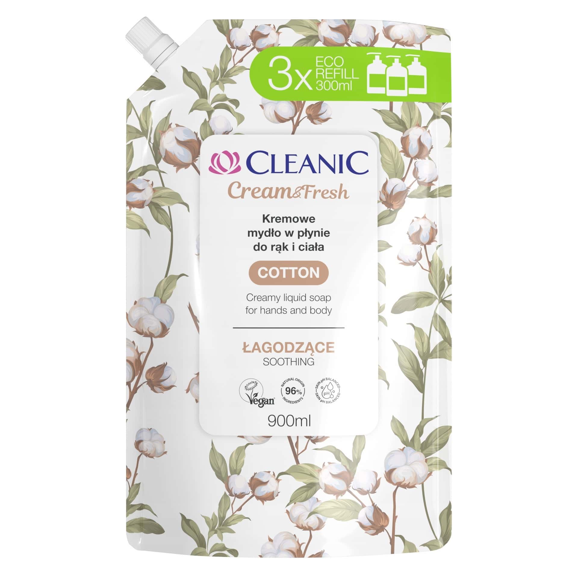 Cleanic Liquid Soap Cotton - gentle and effective 500 ml