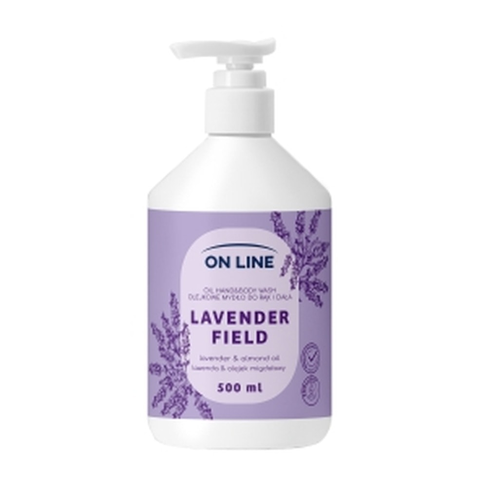 ON LINE DOZ 2in1 Liquid Soap Lavender 500 ml - gentle and soothing
