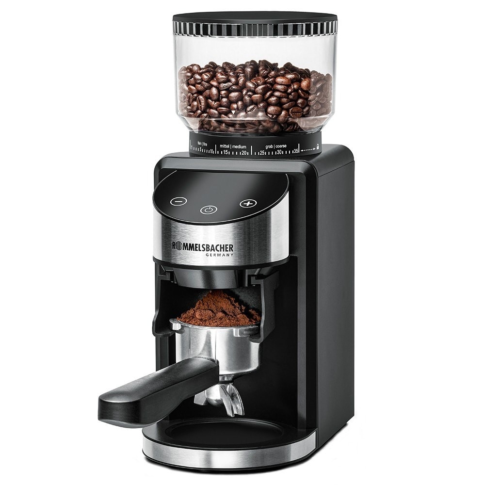 Rommelsbacher EKM 400 - Coffee grinder 200W, black, stainless steel