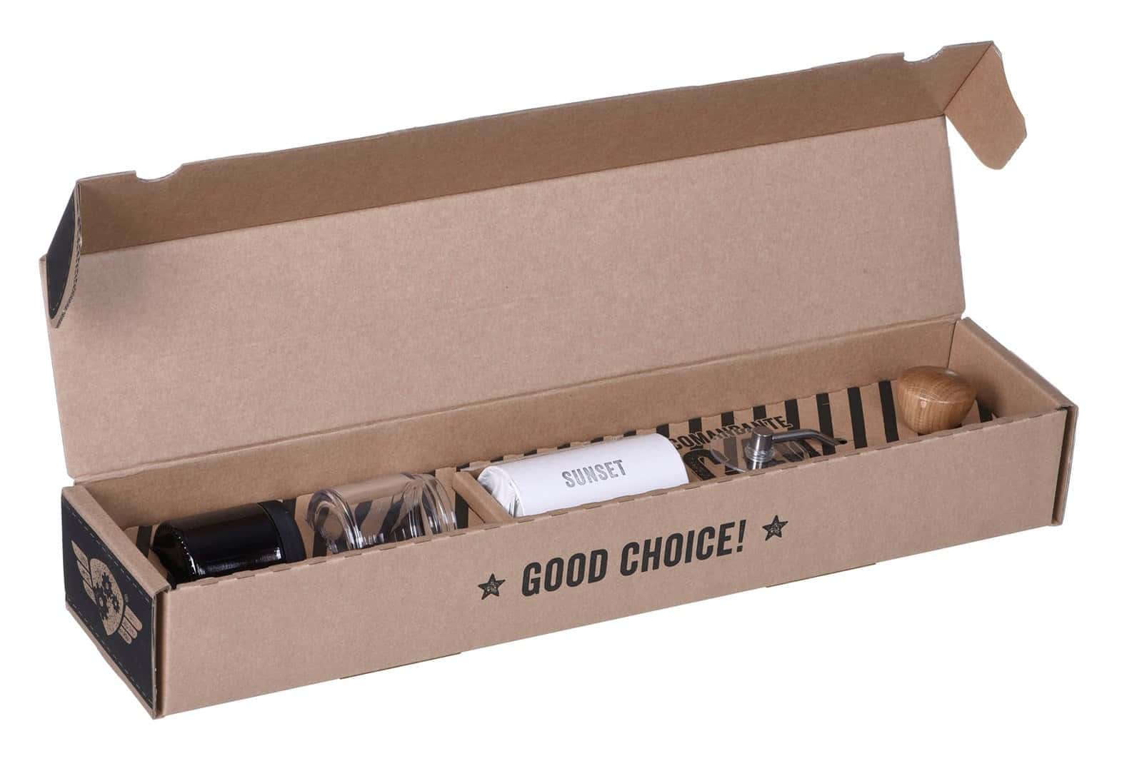 Comandante C40 MK4 Nitro Liquid Amber - Hand coffee grinder for demanding users