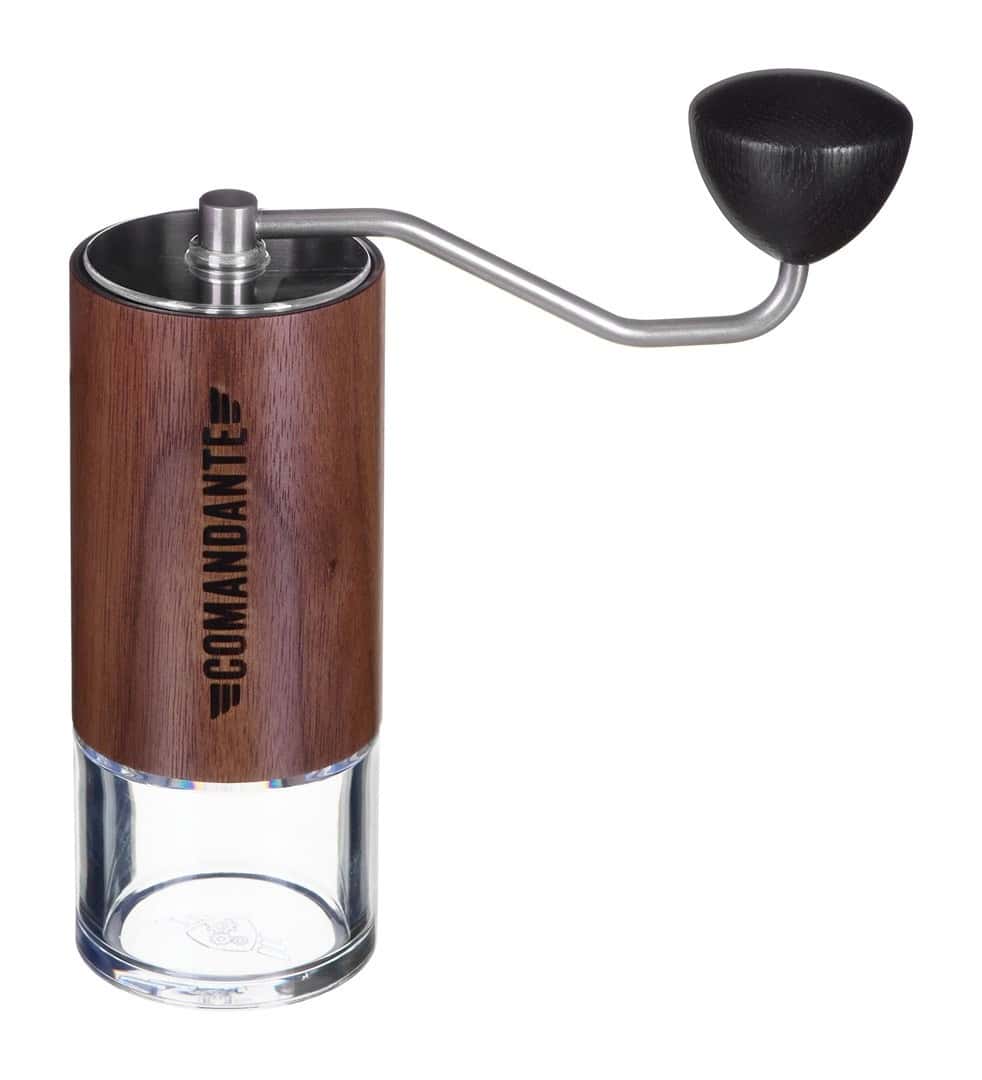 Comandante C40 MK4 Nitro Virginia Walnut - Hand Coffee Grinder for Demanding Users