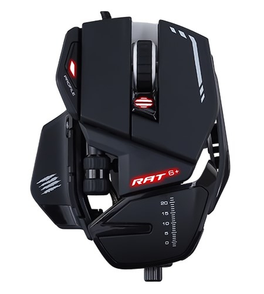 Mad Catz R.A.T. 6+ - Gaming Mouse for demanding players