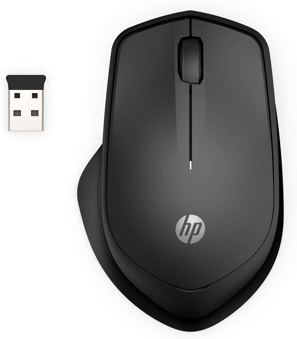 HP 280 Silent - Black wireless mouse for your comfort