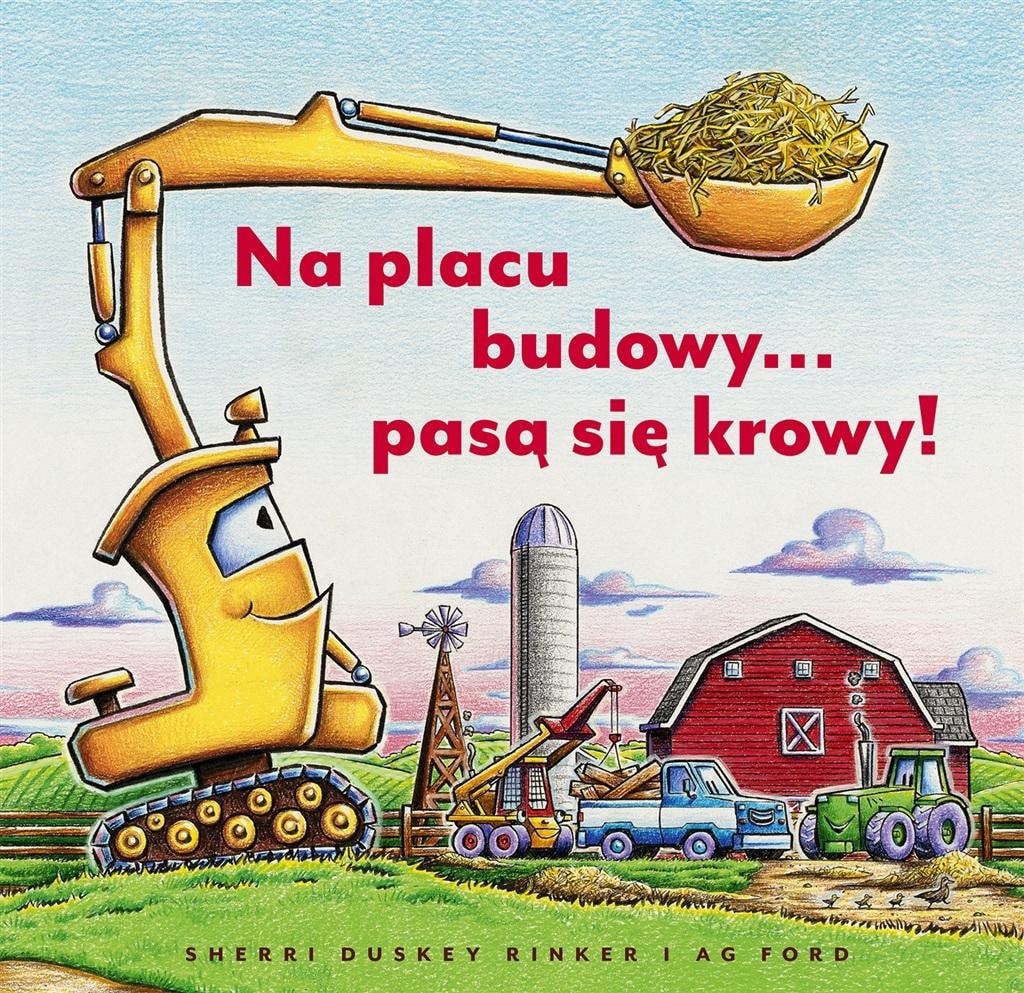 Our Bookstore: Cows graze on the construction site! - Children's book about machines