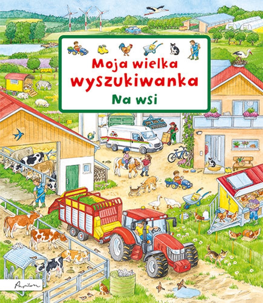Na wsi: Moja wielka wyszukiwanka - książka dla dzieci