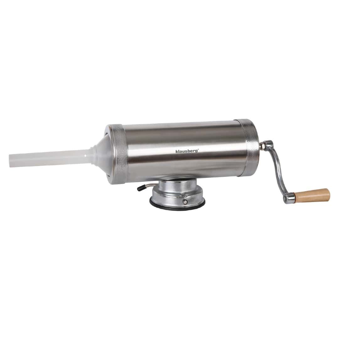 Sausage stuffer horizontal 2.5 kg stainless steel Klausberg