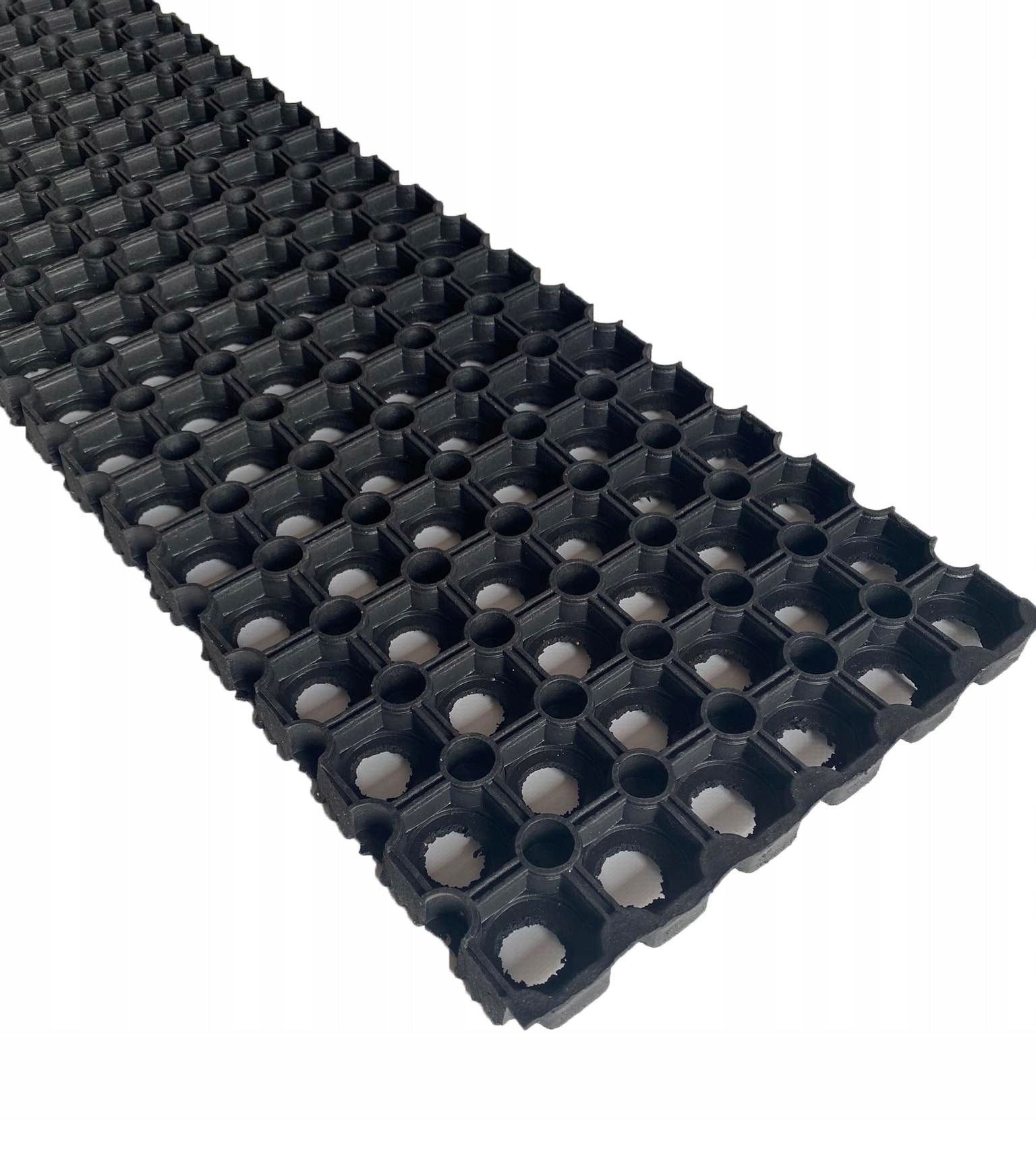 Rubber stair tread - Anti-slip safety and style
