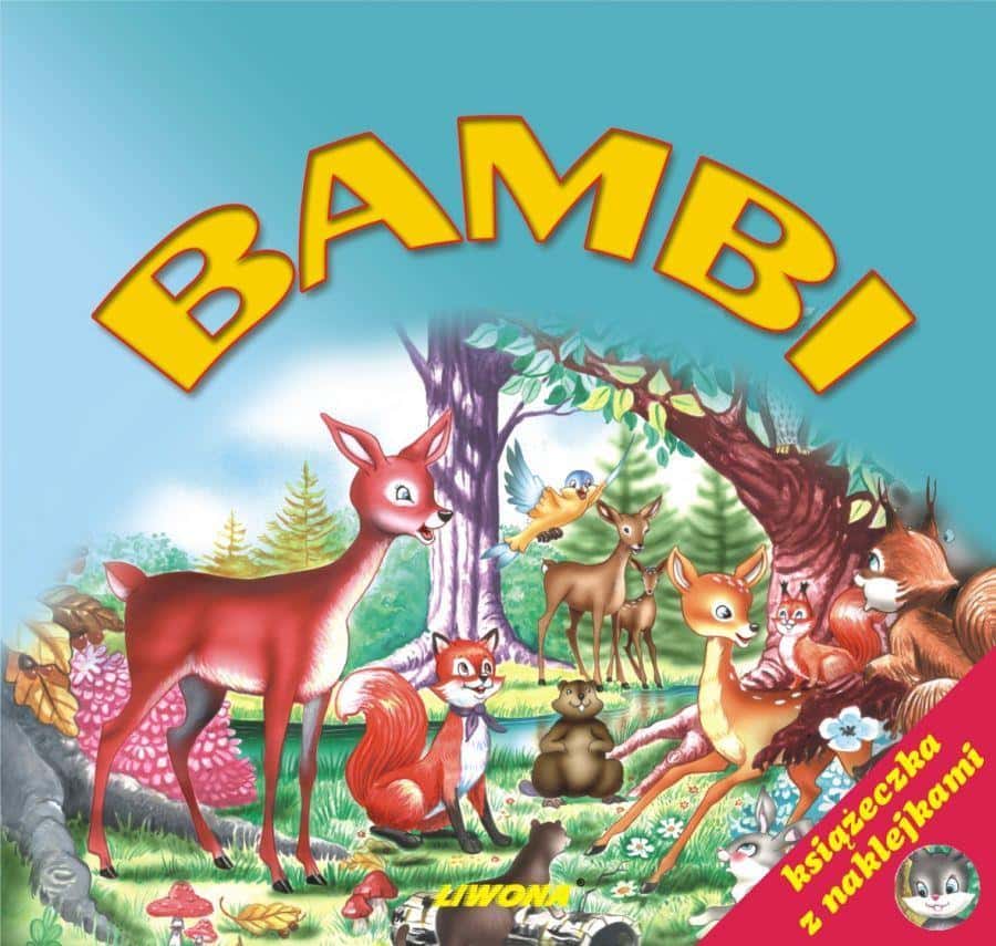 Liwona Bambi - Stickers for children, sticker book