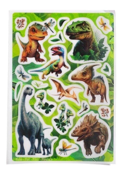 Magic Dinosaurs - Foil Stickers for children