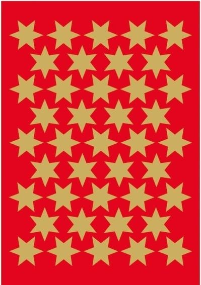 Herma Golden Stars Stickers - perfect for decorations