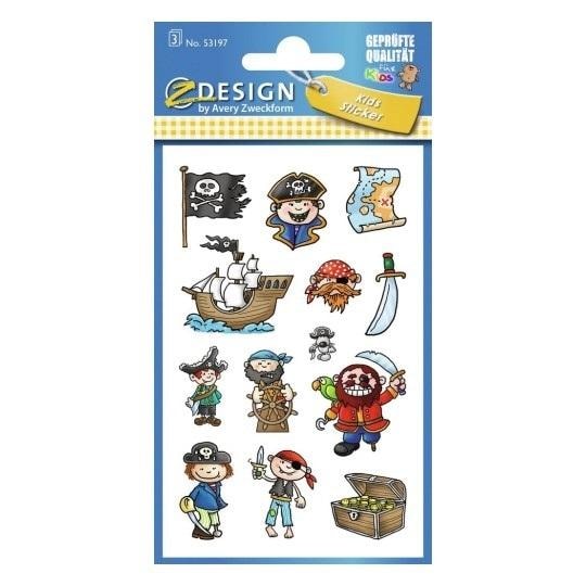 Paper stickers - Pirates - ideal for creative projects