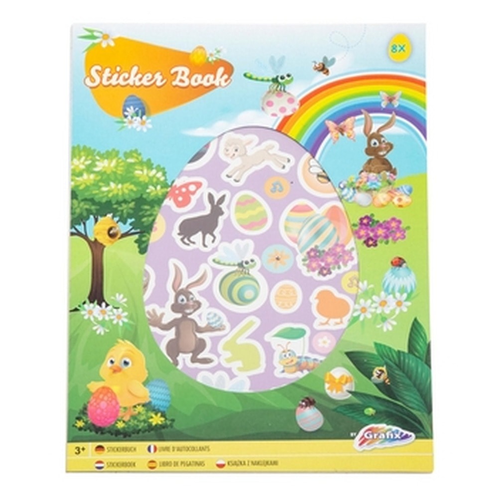 Easter Stickers A4 - 8 Sheets - perfect for decorations