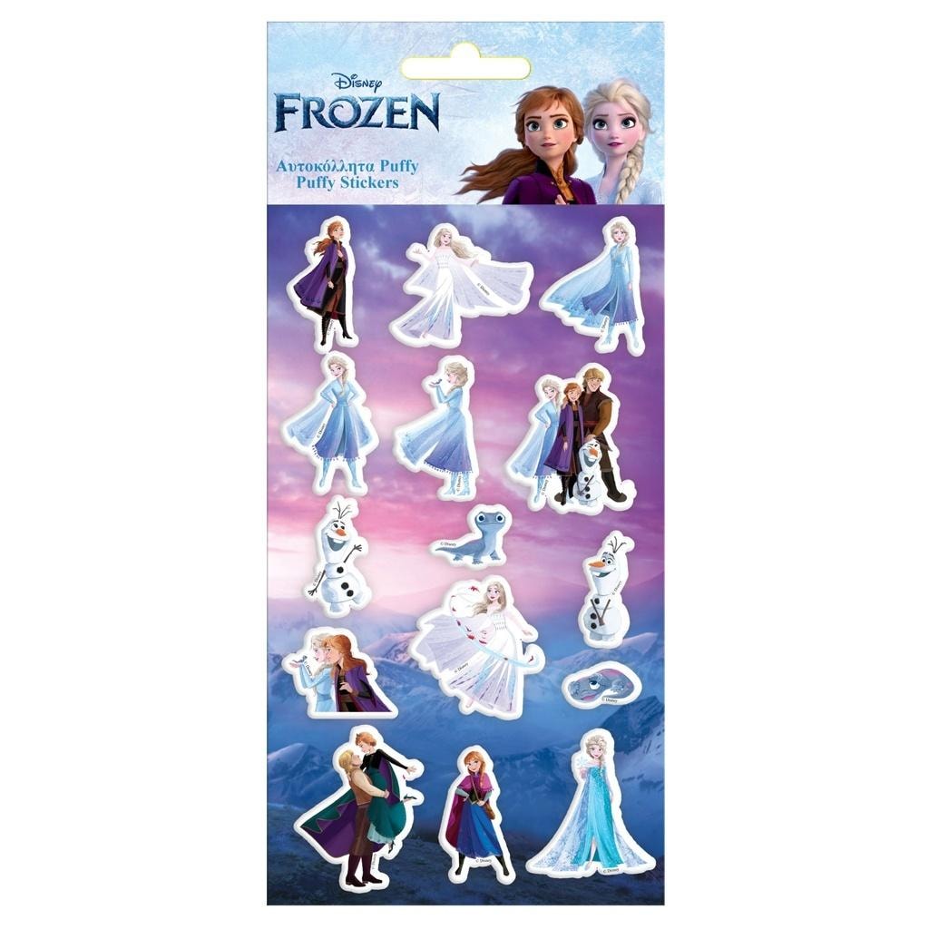 Frozen II Embossed Stickers - Set for Decorating