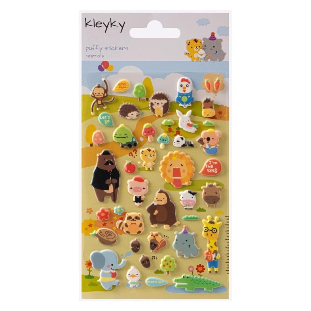 Kleyky 3D Stickers Animals - Decorative stickers for everyone