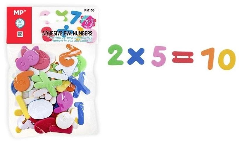MP Main Paper EVA Foam Stickers - Large Numbers for Learning