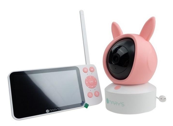 Nania 2in1 Electronic Baby Monitor Pink Rabbit Wifi - perfect for baby monitoring