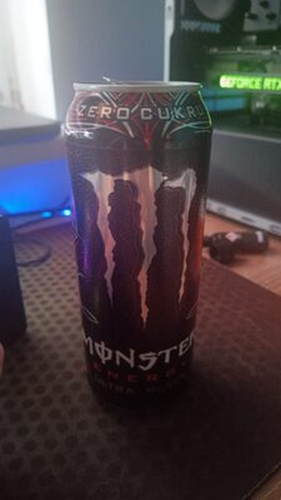 Monster Black Zero - Sugar-free energy drink 500 ml
