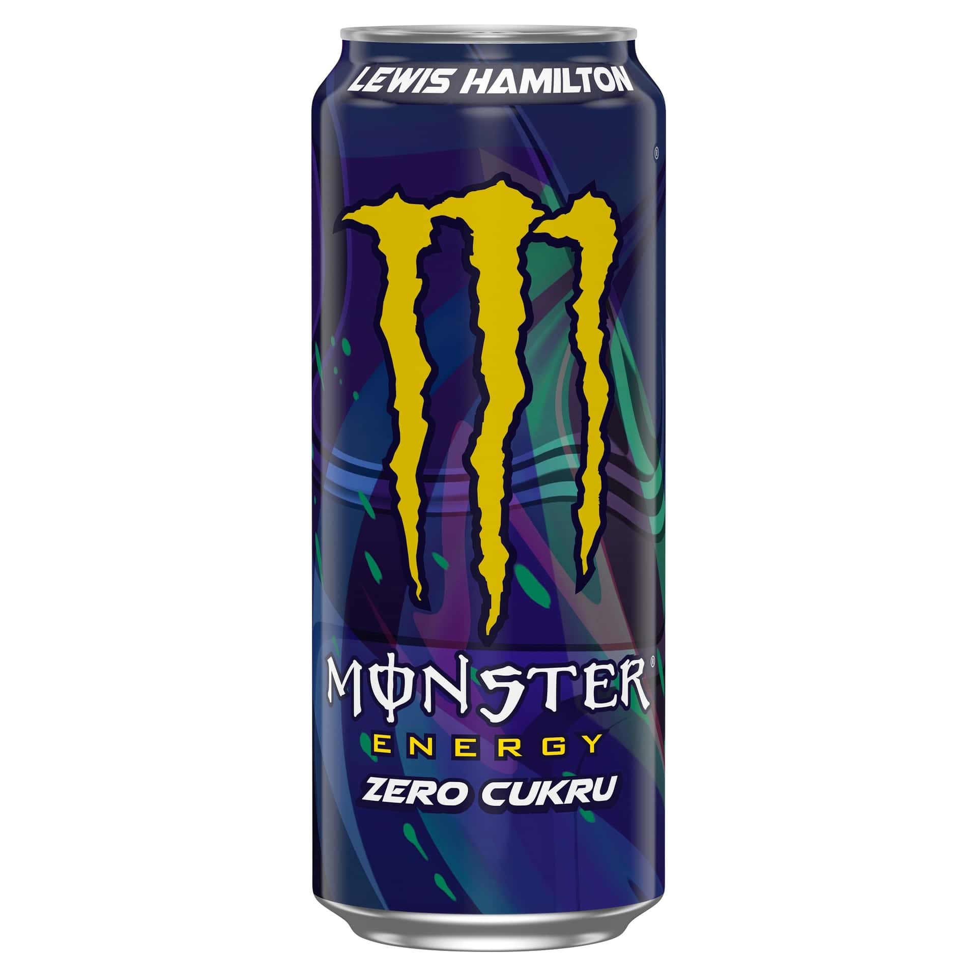 Monster F.Throttle Zero - Energy drink 500 ml, refreshing taste