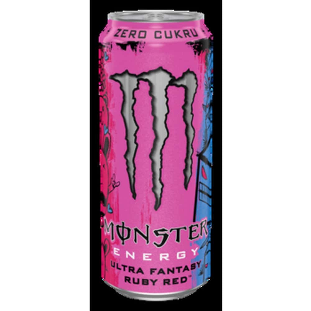 Monster Energy Ruby Red - Refreshing Energy Drink 500 ml