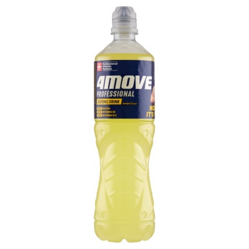 4Move Isotonic drink lemon 750 ml - for quick hydration