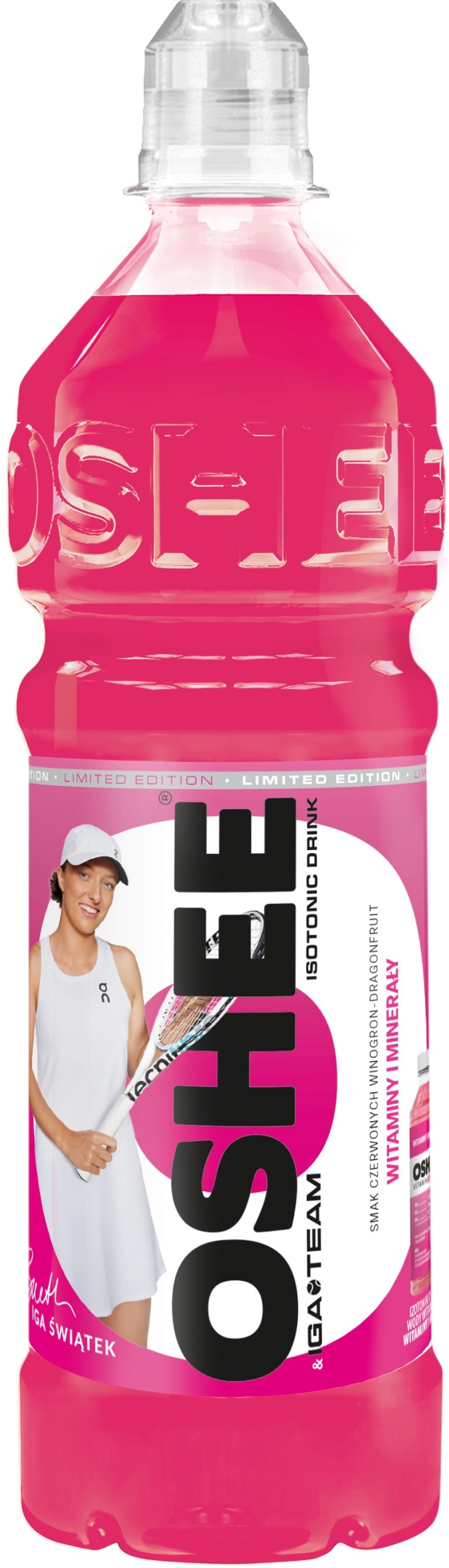 OSHEE Isotonic drink grape 750ml - perfect for training