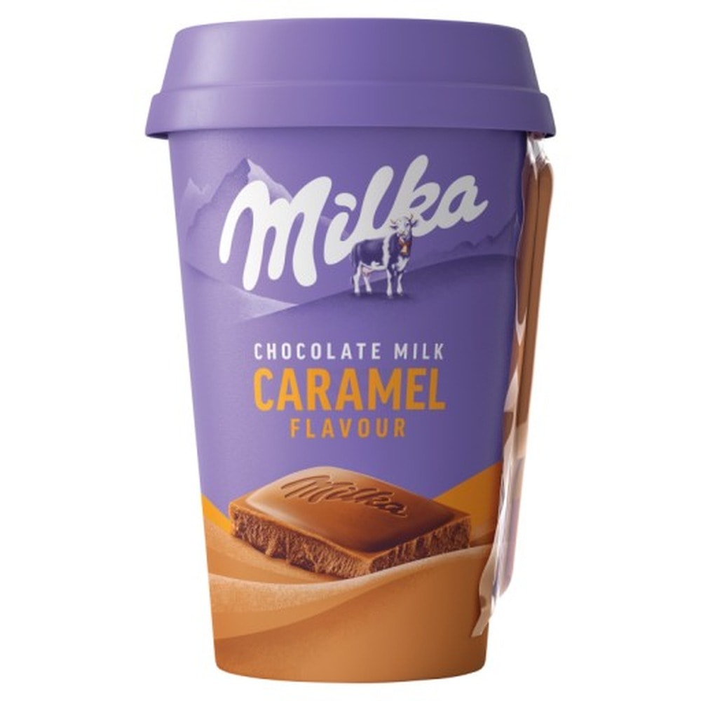 Milka Milk Drink Caramel - perfect for a quick snack