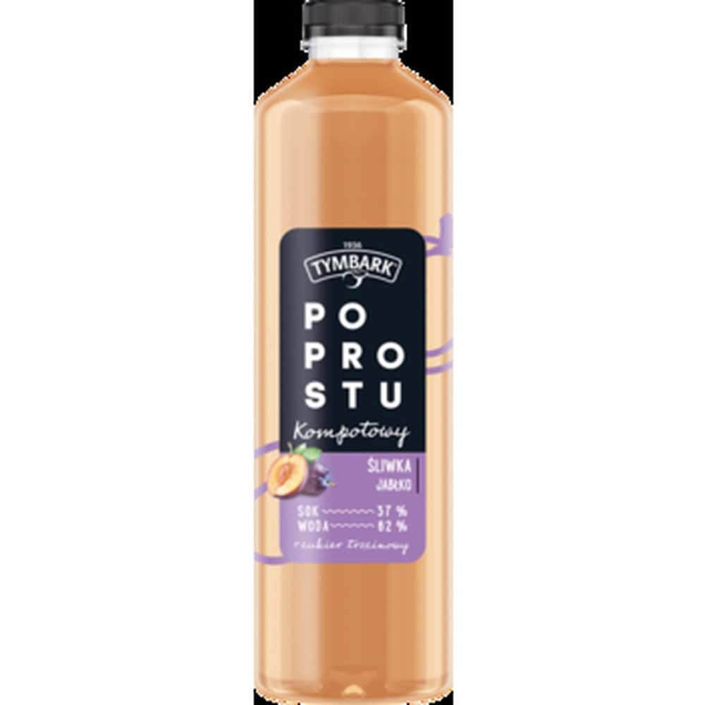 Tymbark Plum-Apple Drink 1.25L - refreshing taste for every occasion