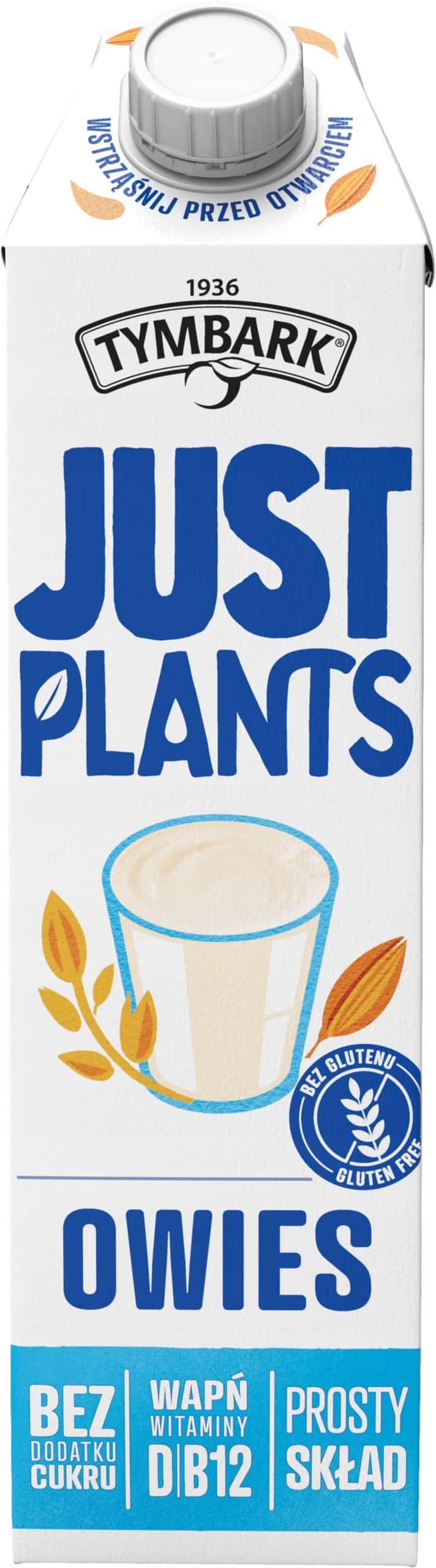 Tymbark Just Plants - Oat Drink 1L - Delicious and healthy