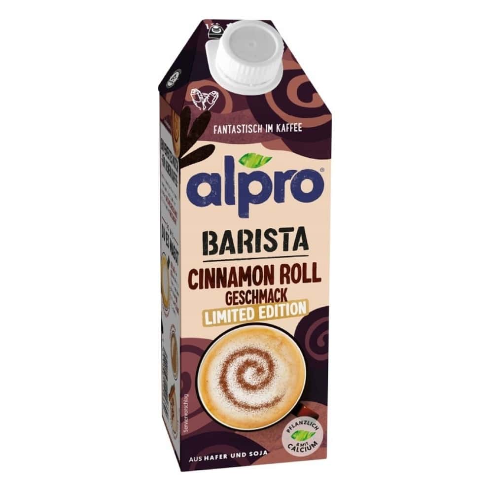 Alpro Soya Drink Cinnamon 750ml - perfect for breakfast