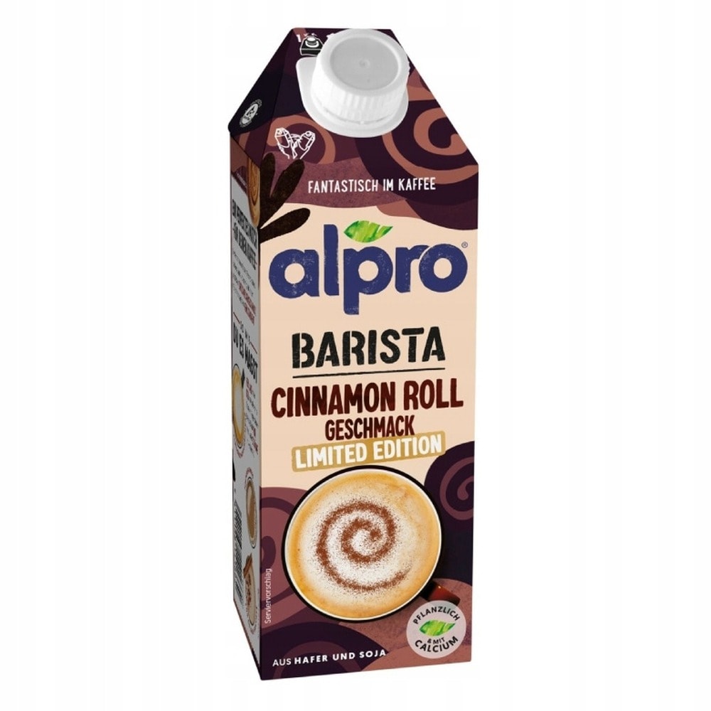 Alpro Soya Drink Cinnamon 750ml - perfect for breakfast