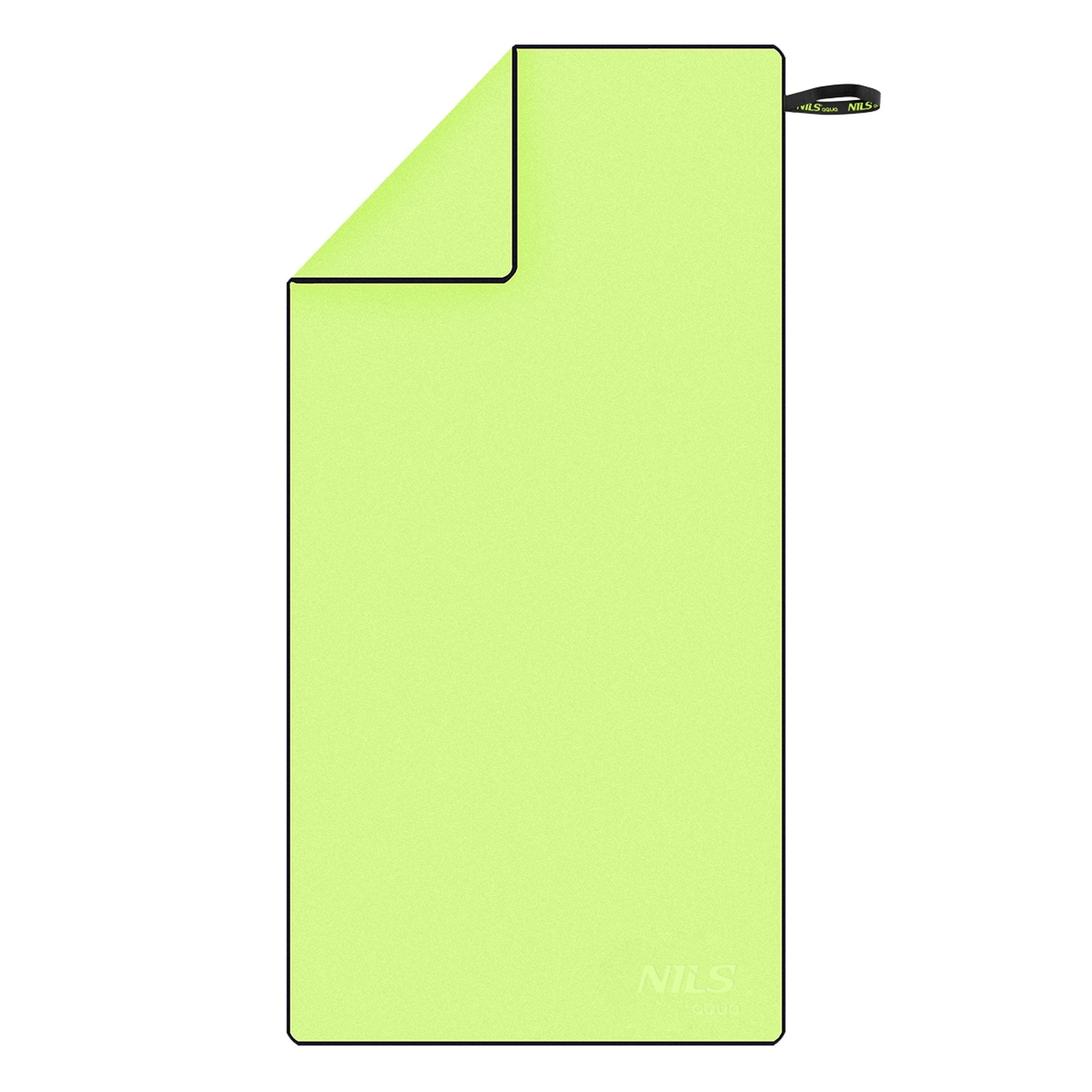 Nils Aqua NAR11 Green Microfiber Towel 140x70cm - quick-drying and handy