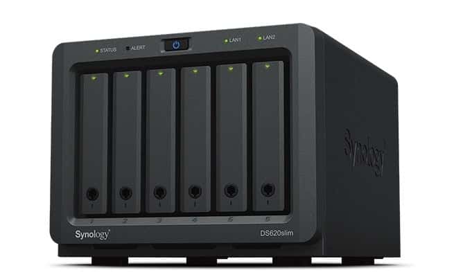 Synology DS620slim - Compact NAS Server for Demanding Users