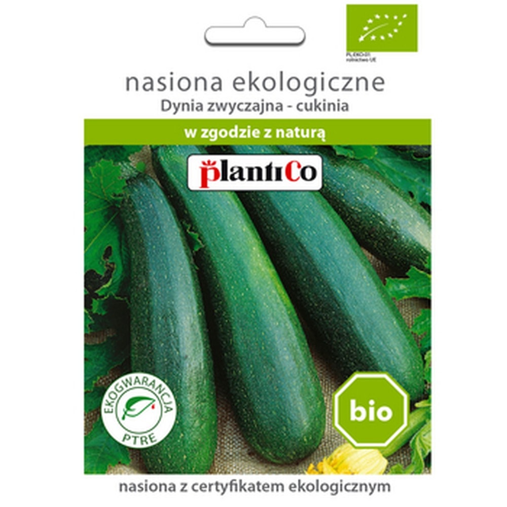 Plantico Organic zucchini seeds - for a healthy garden