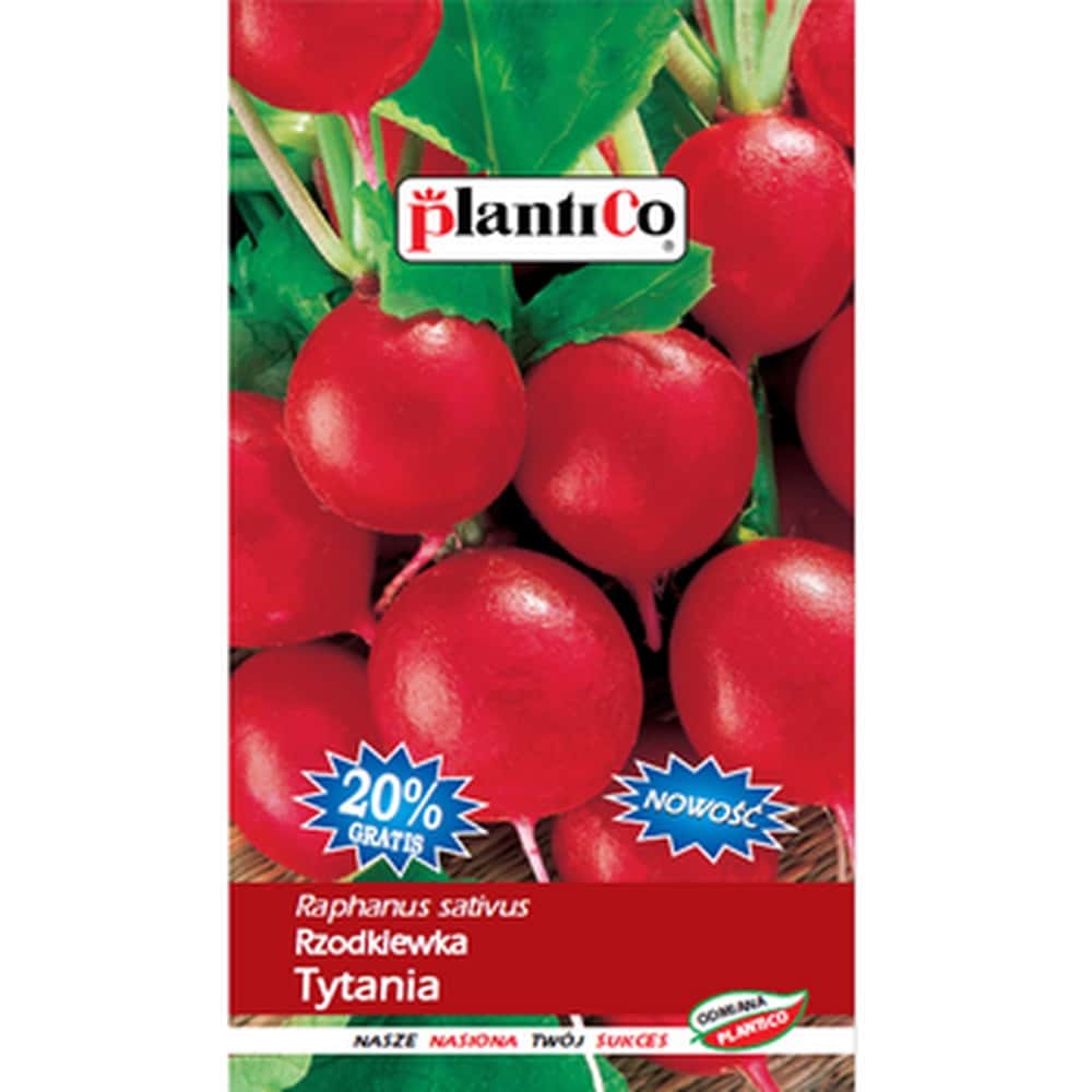 PlantiCo Radish Tytania - early variety for cultivation