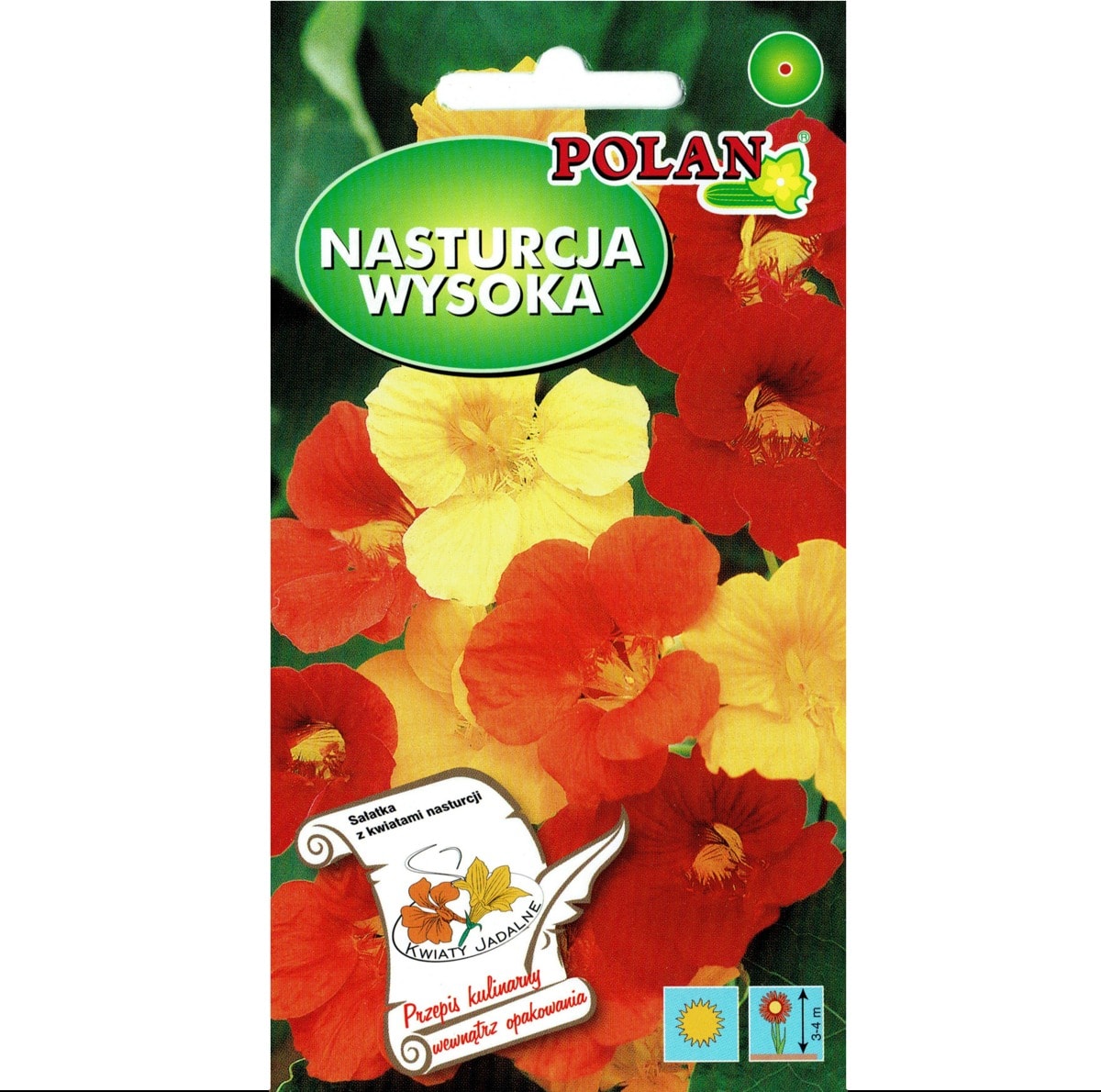 PlantiCo Nasturtium climbing mix - create a colorful garden!