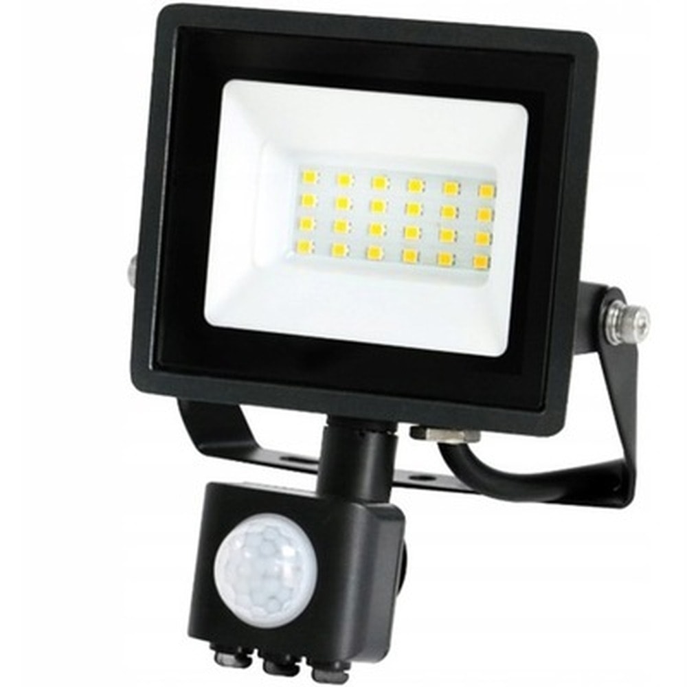LED Floodlight 30W with sensor - ideal for garden