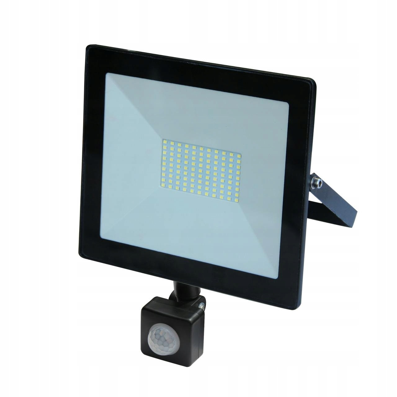 LED Floodlight 50W Slim White with Sensor - Illuminate your home energy efficiently!