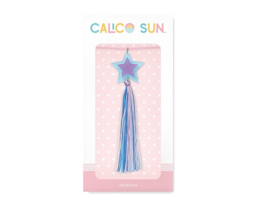 Alexa Necklace - Star with glitter pendant for girls