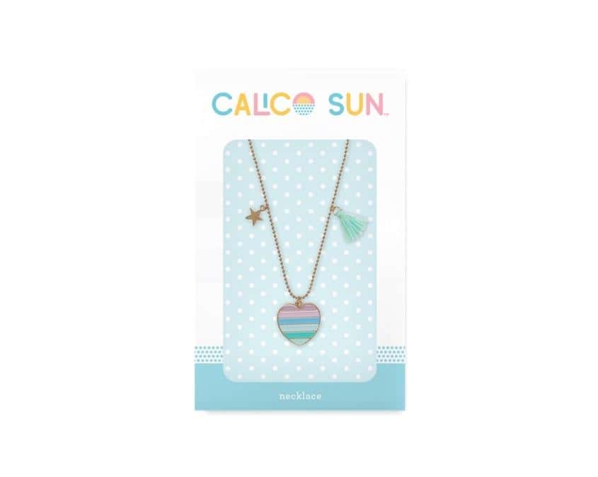 Carrie Necklace - Heart - Enameled necklace for girls