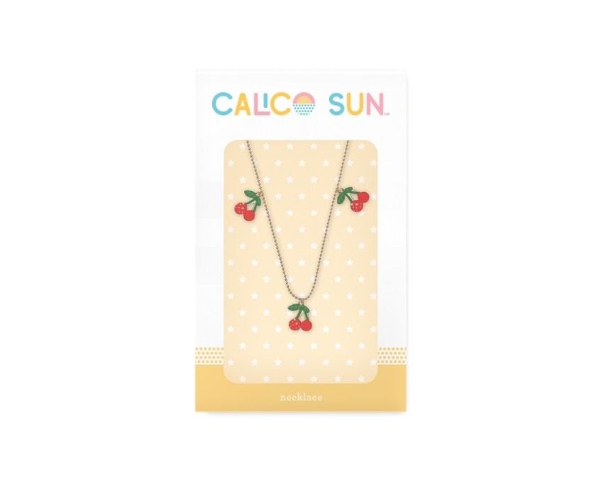 Riley Necklace - Cherries - Sweet accessory for every style