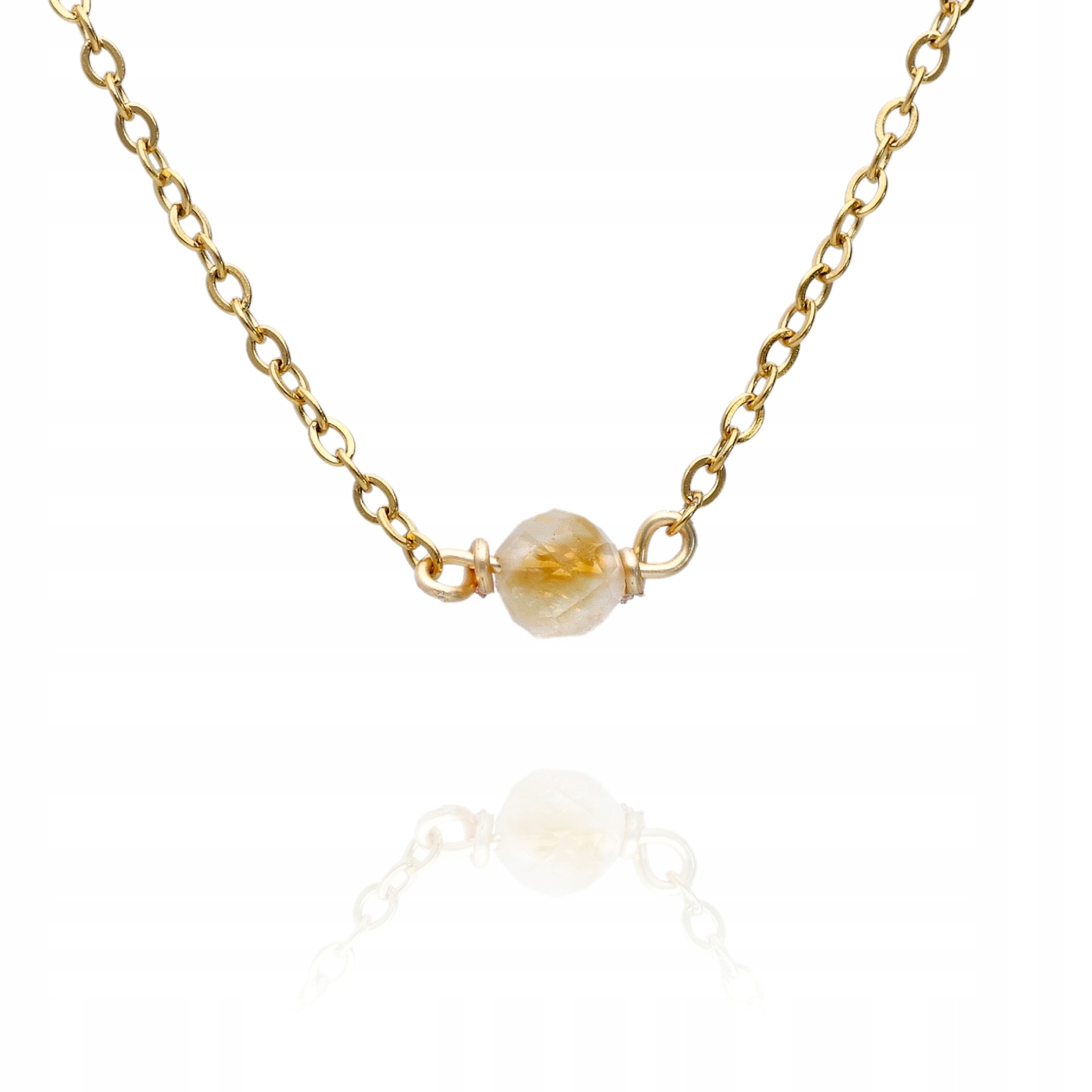 Necklace Happiness Citrine KUK - stone of positive energy