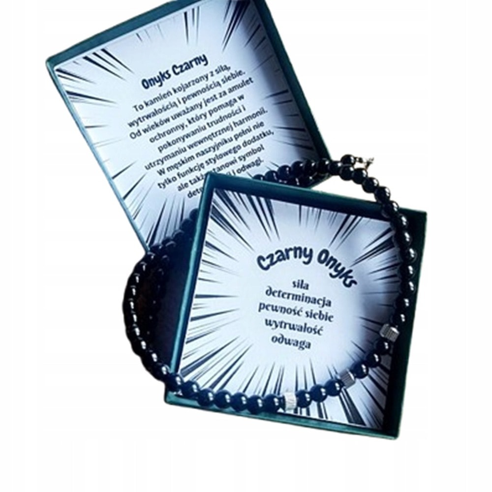 Power Necklace - Black Onyx, elegance and power