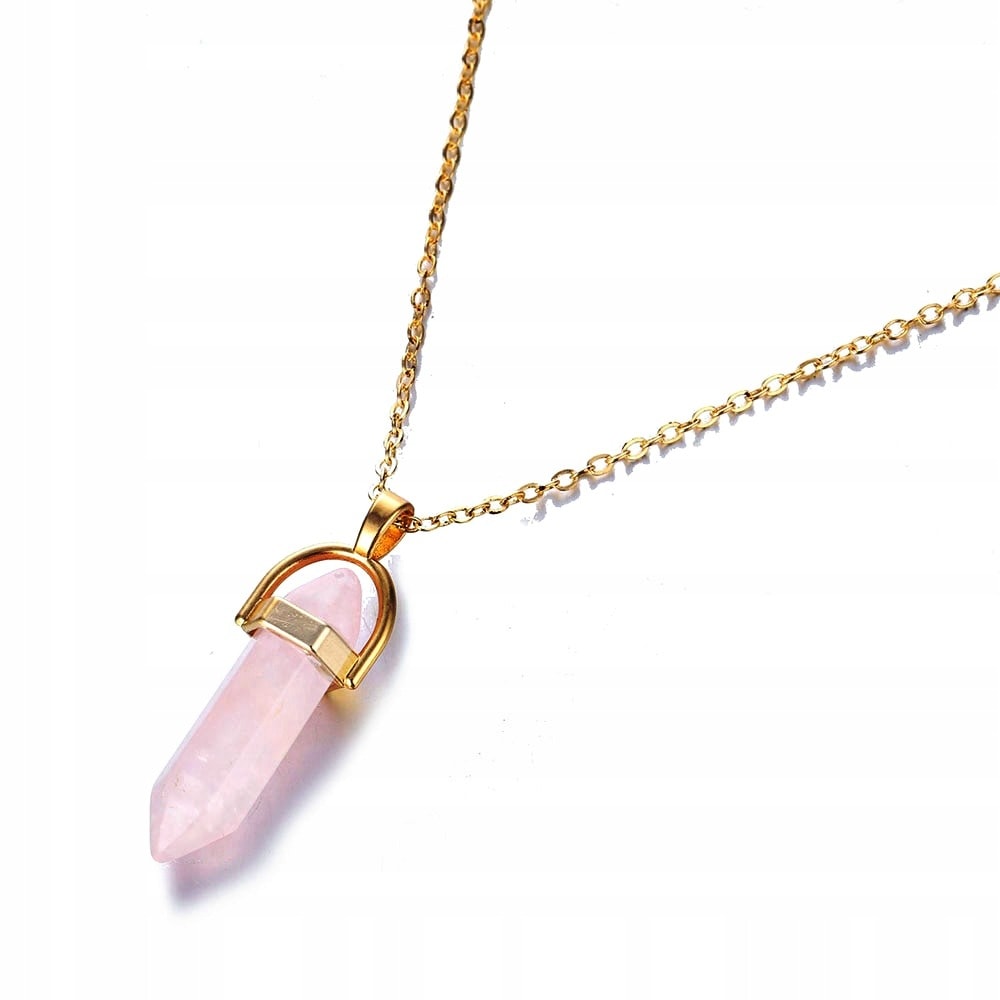 Rose Quartz Bull Necklace - Elegance and Harmony in One